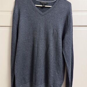 Men's Large Tall V-Neck Sweater